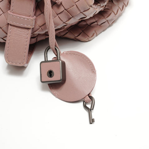 BOTTEGAVENETA INTRECCIATO Shoulder Bag pink WS27813