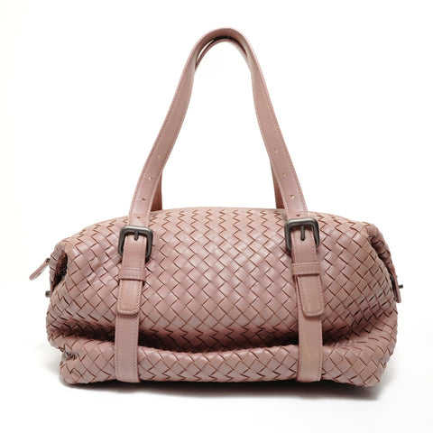 BOTTEGAVENETA INTRECCIATO Shoulder Bag pink WS27813