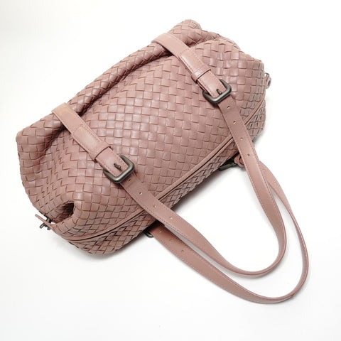 BOTTEGAVENETA INTRECCIATO Shoulder Bag pink WS27813