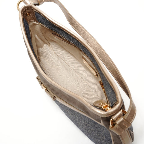 Salvatore Ferragamo Vala Shoulder Bag Navy WS27815