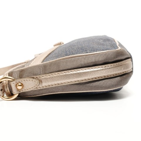 Salvatore Ferragamo Vala Shoulder Bag Navy WS27815