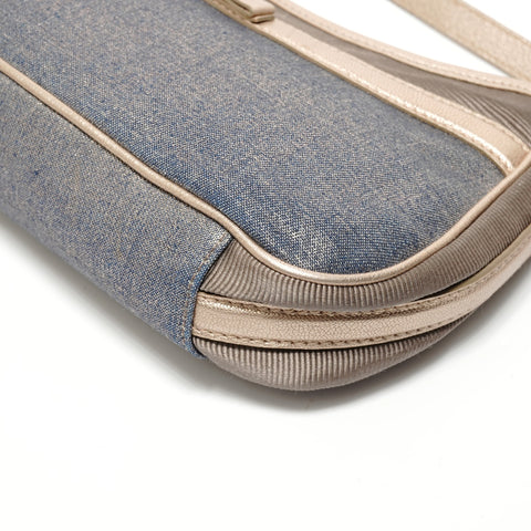 Salvatore Ferragamo Vala Shoulder Bag Navy WS27815