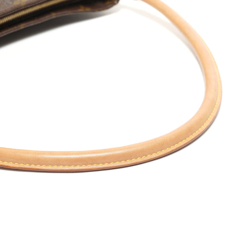 LOUIS VUITTON Monogram Looping GM, manufactured in 2002. Shoulder Bag Brown WS27819