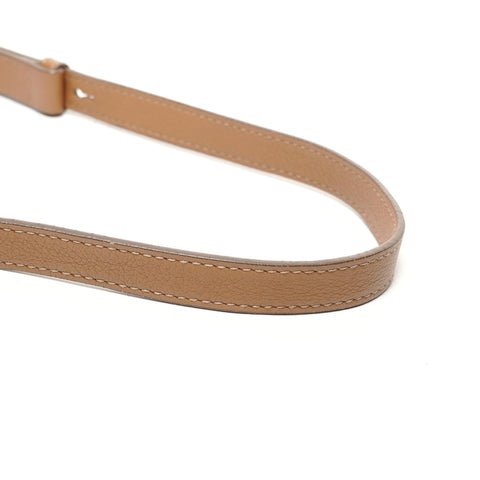 PRADA Buckle leather Handbag Brown WS27820