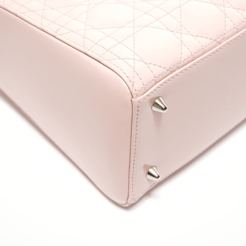 Christian Dior Lady Dior Patent 2-way Handbag pink WS27821