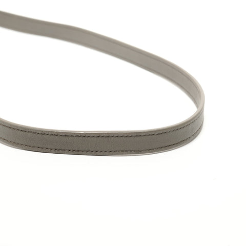 YVES SAINT LAURENT YSL Logo Baby Cabas 2-way Handbag gray WS27825