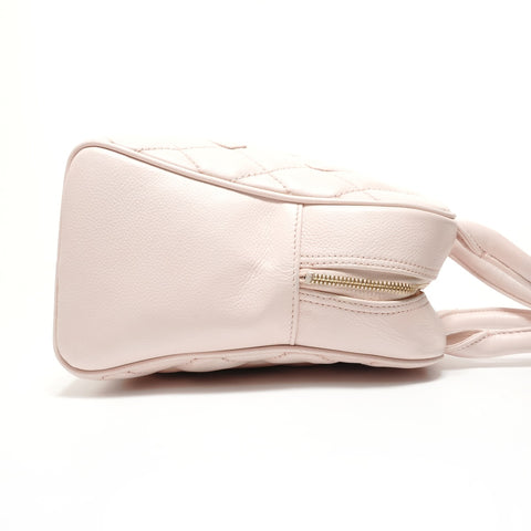 CHANEL Table #9 COCO Mark Caviar Skin Handbag pink WS27826