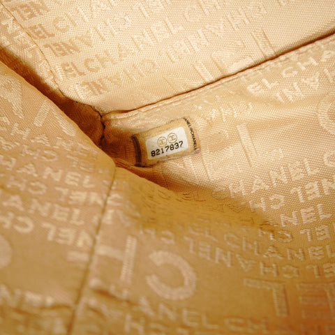 CHANEL Number 8 Chocolate Bar Handbag khaki WS27827