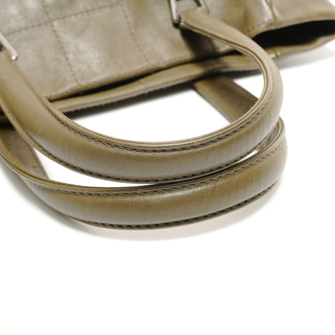 CHANEL Number 8 Chocolate Bar Handbag khaki WS27827