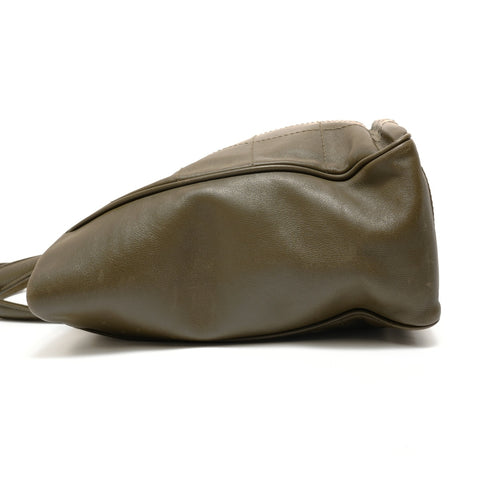 CHANEL Number 8 Chocolate Bar Handbag khaki WS27827