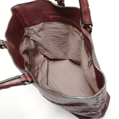 BOTTEGAVENETA INTRECCIATO leather Handbag Red WS27829