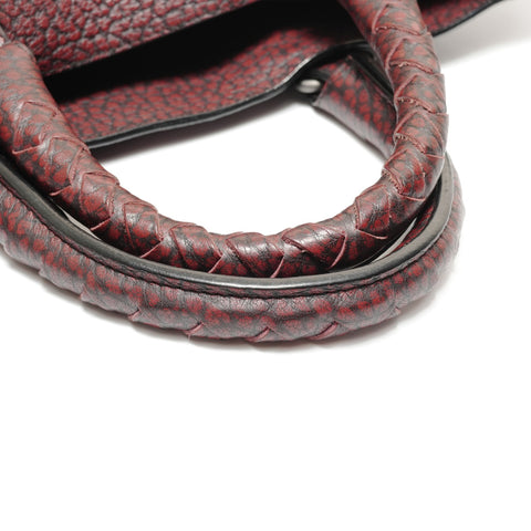 BOTTEGAVENETA INTRECCIATO leather Handbag Red WS27829