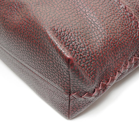 BOTTEGAVENETA INTRECCIATO leather Handbag Red WS27829