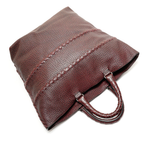 BOTTEGAVENETA INTRECCIATO leather Handbag Red WS27829