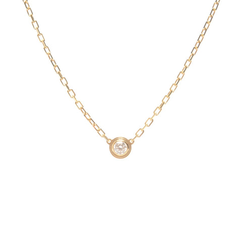 CARTIER Damour Necklace Au750 Yellow Gold Necklace gold WS27832