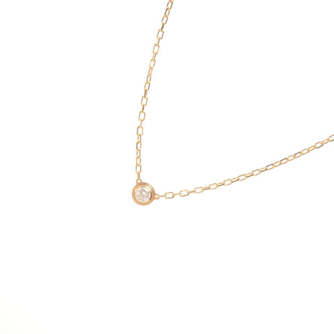 CARTIER Damour Necklace Au750 Yellow Gold Necklace gold WS27832