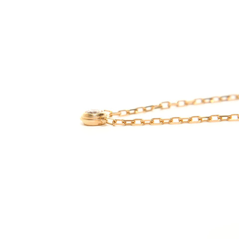 CARTIER Damour Necklace Au750 Yellow Gold Necklace gold WS27832