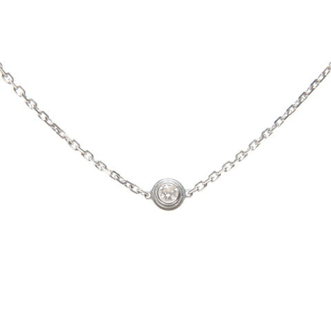 CARTIER Damour Bracelet PGI Au750 White Gold bracelet Silver WS27835