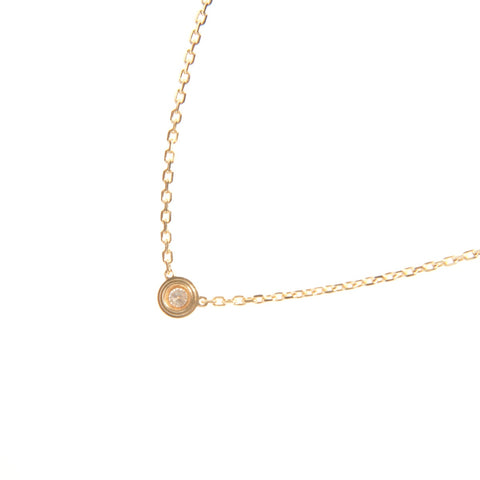 CARTIER Damour Necklace Au750 Yellow Gold Necklace gold WS27837