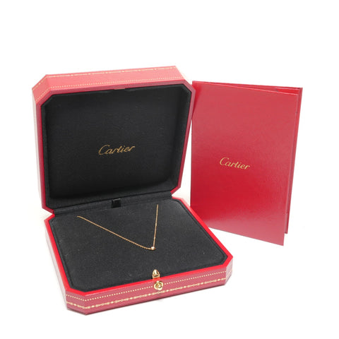 CARTIER Damour XS Necklace Au750 Yellow Gold Necklace gold WS27837