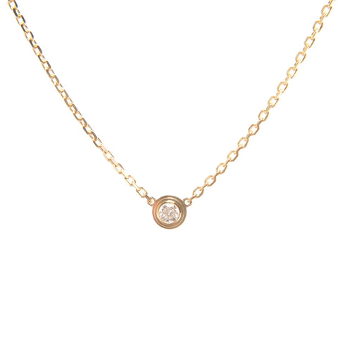 CARTIER Damour Necklace Au750 Yellow Gold Necklace gold WS27837