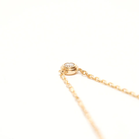 CARTIER Damour Necklace Au750 Yellow Gold Necklace gold WS27837