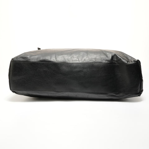 PRADA leather Tote Bag black WS27838