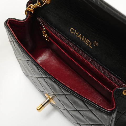 CHANEL Unit 1 Mini Matelass Shoulder Bag black WS27839