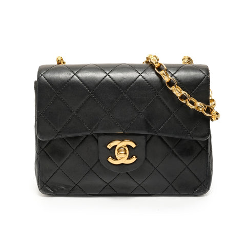 CHANEL Unit 1 Mini Matelass Shoulder Bag black WS27839