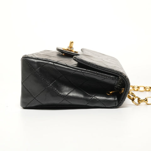 CHANEL Unit 1 Mini Matelass Shoulder Bag black WS27839