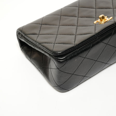 CHANEL Unit 1 Full Flap Chain Shoulder Bag black WS27840