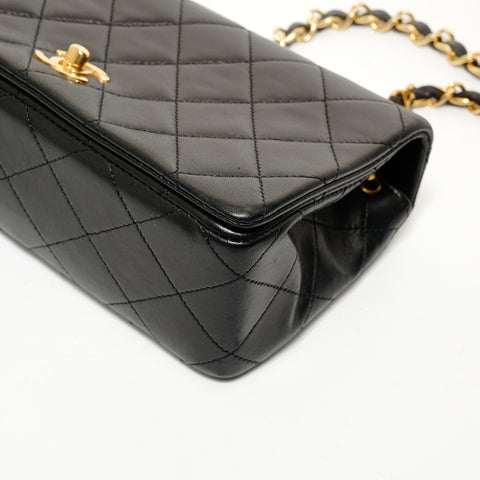 CHANEL Unit 1 Full Flap Chain Shoulder Bag black WS27840