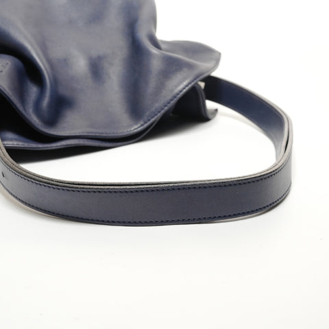 LOEWE flamenco Shoulder Bag Navy WS27844