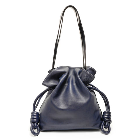 LOEWE flamenco Shoulder Bag Navy WS27844