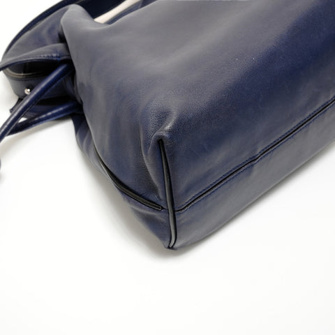 LOEWE flamenco Shoulder Bag Navy WS27844