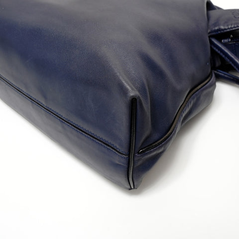 LOEWE flamenco Shoulder Bag Navy WS27844