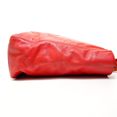 CHANEL Number 5 COCO Mark Tote Bag Red WS27847