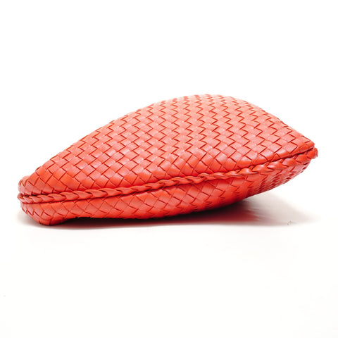 BOTTEGAVENETA INTRECCIATO Hobo Handbag Red WS27848