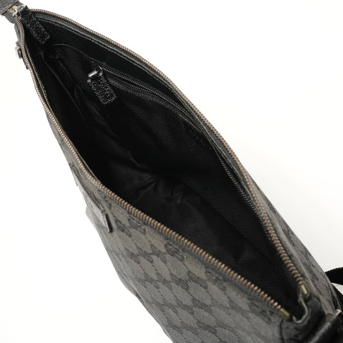 GUCCI GG canvas Shoulder Bag black WS27849