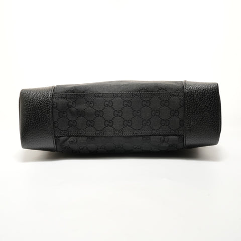 GUCCI GG canvas Shoulder Bag black WS27849