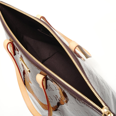 LOUIS VUITTON Monogram Vernis Verview GM Tote Bag Red WS27850