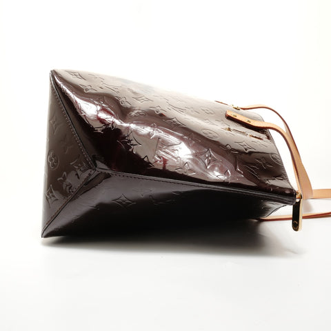 LOUIS VUITTON Monogram Vernis Verview GM Tote Bag Red WS27850