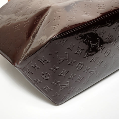 LOUIS VUITTON Monogram Vernis Verview GM Tote Bag Red WS27850