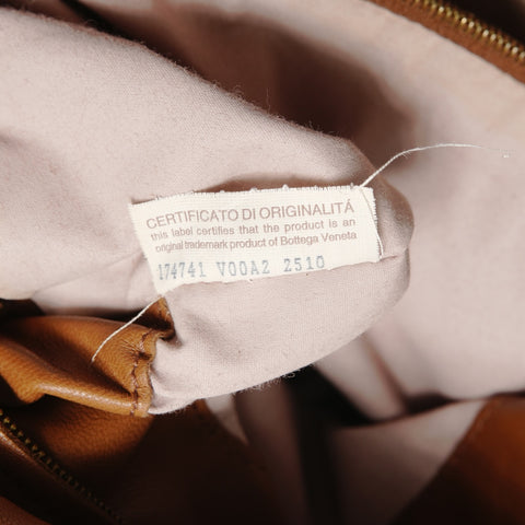 BOTTEGAVENETA INTRECCIATO Shoulder Bag Brown WS27851