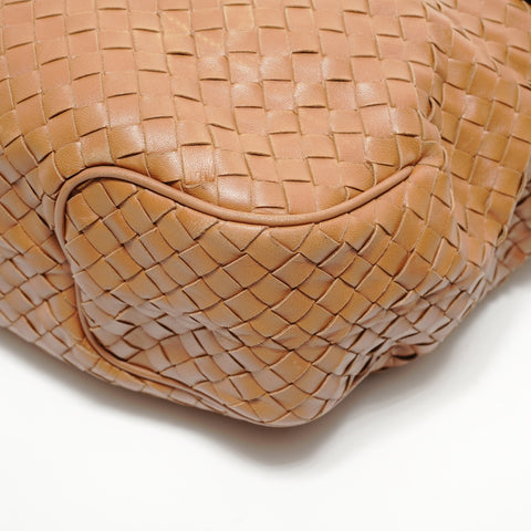BOTTEGAVENETA INTRECCIATO Shoulder Bag Brown WS27851