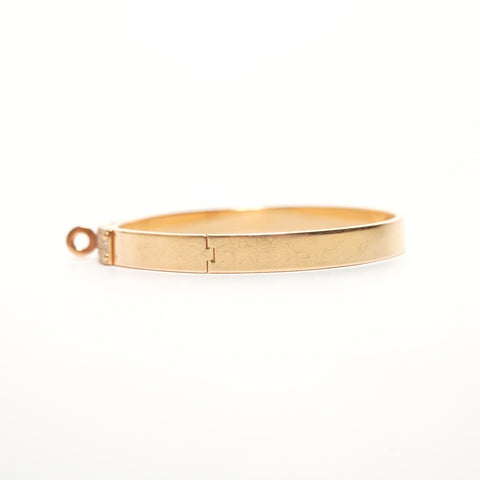 HERMES Kelly Bracelet SH Au750 Diamond bracelet gold WS27854