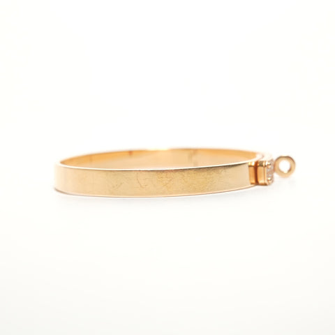 HERMES Kelly Bracelet SH Au750 Diamond bracelet gold WS27854