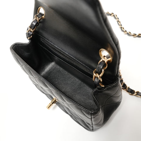 CHANEL Item No. 29 Mini Matelass Chain Shoulder Bag black WS27860