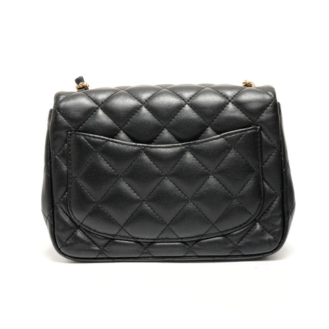 CHANEL Item No. 29 Mini Matelass Chain Shoulder Bag black WS27860
