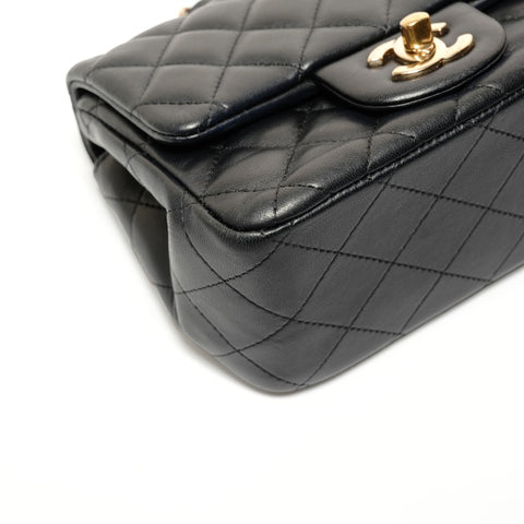 CHANEL Item No. 29 Mini Matelass Chain Shoulder Bag black WS27860